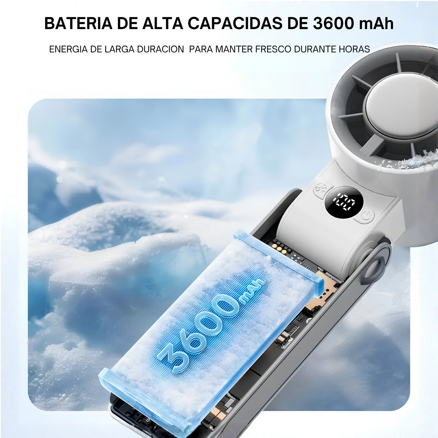 Ventilador mini 3 en 1